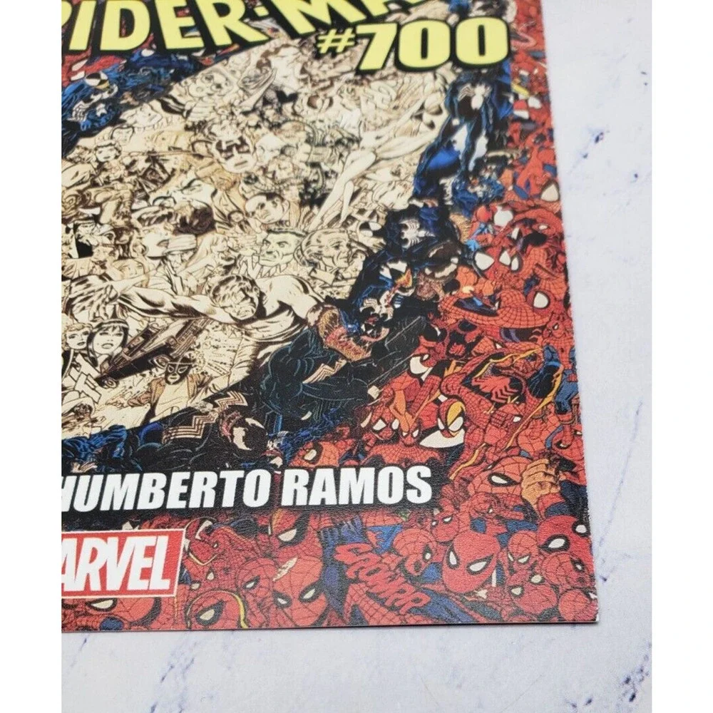 Amazing Spider-Man 700 Marvel Comics Promo Card Dan Slott Humberto Ramos 2012